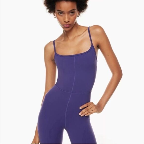Aritzia Wilfred Free DIVINITY Romper in Purple Size XS - Picture 1 of 9